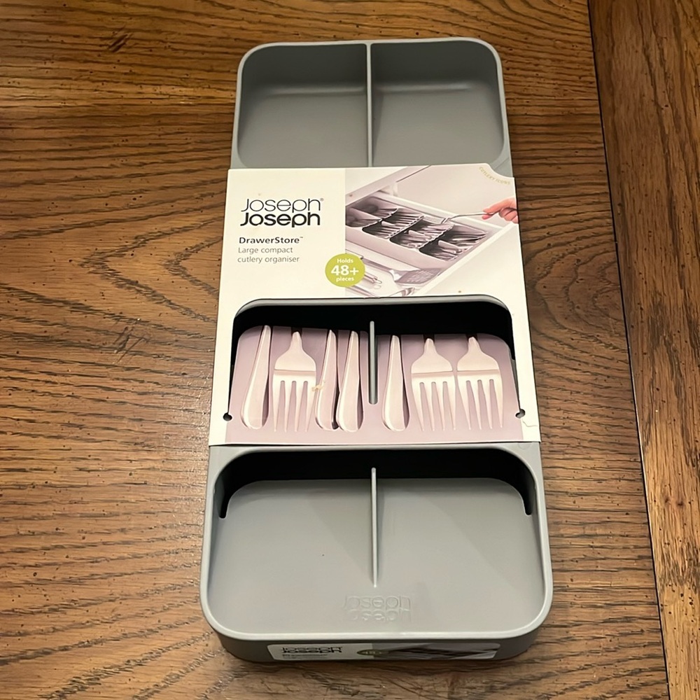 Jospeh Jospeh Drawer‎ Store large compact cutlery organizer, new